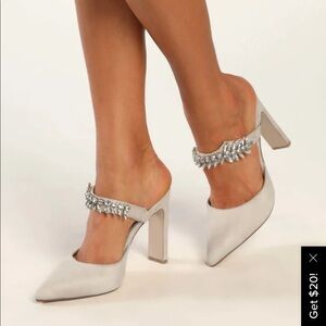 NEW Suede Pointed Heels